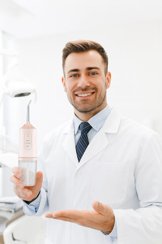 IRRIGADOR DENTAL PROFESIONAL CON 4 BOQUILLAS | LIMPIEZA PROFUNDA Y ALIENTO FRESCO
